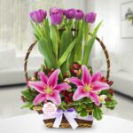 Arreglo con Tulipanes 12