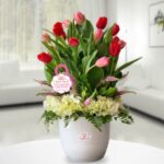 Arreglo con Tulipanes 13