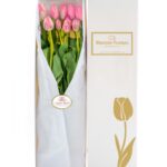 Caja 10 Tulipanes Rosados