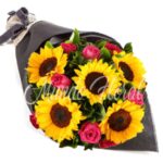 Ramo Girasoles y Rosas