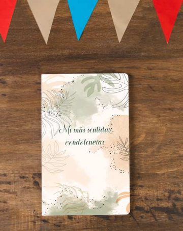 Sentidas condolencias